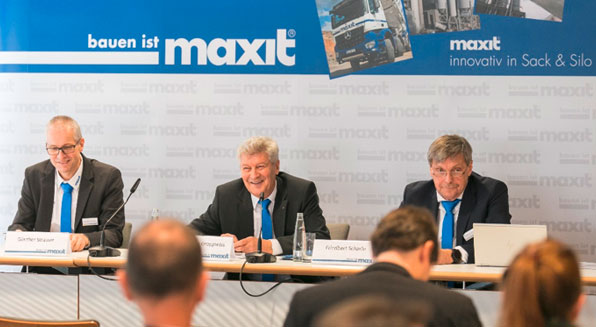 Maxit press conference about BAU 2019