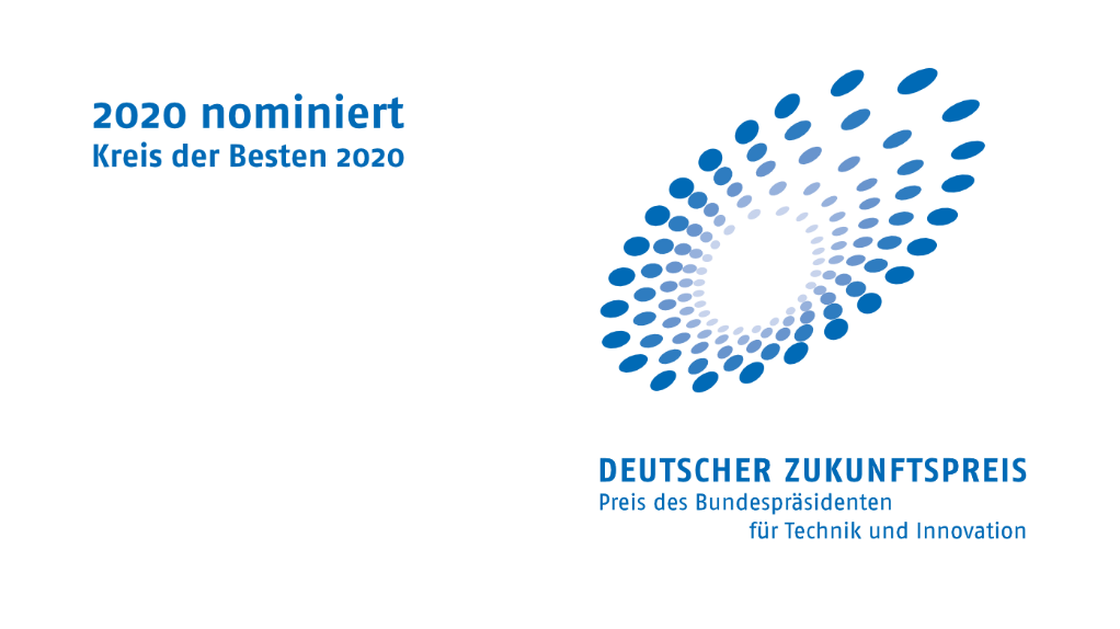Nominated for the Deutscher Zukunftspreis 2020